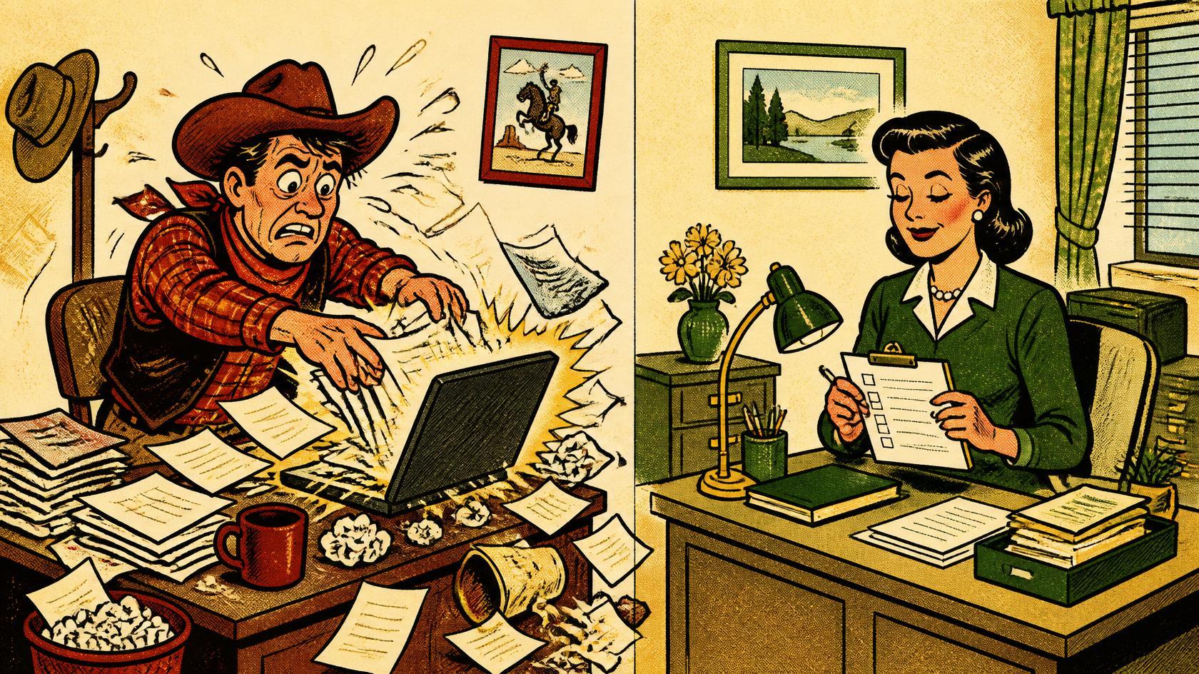 COWBOY CARL & CAREFUL CAROL